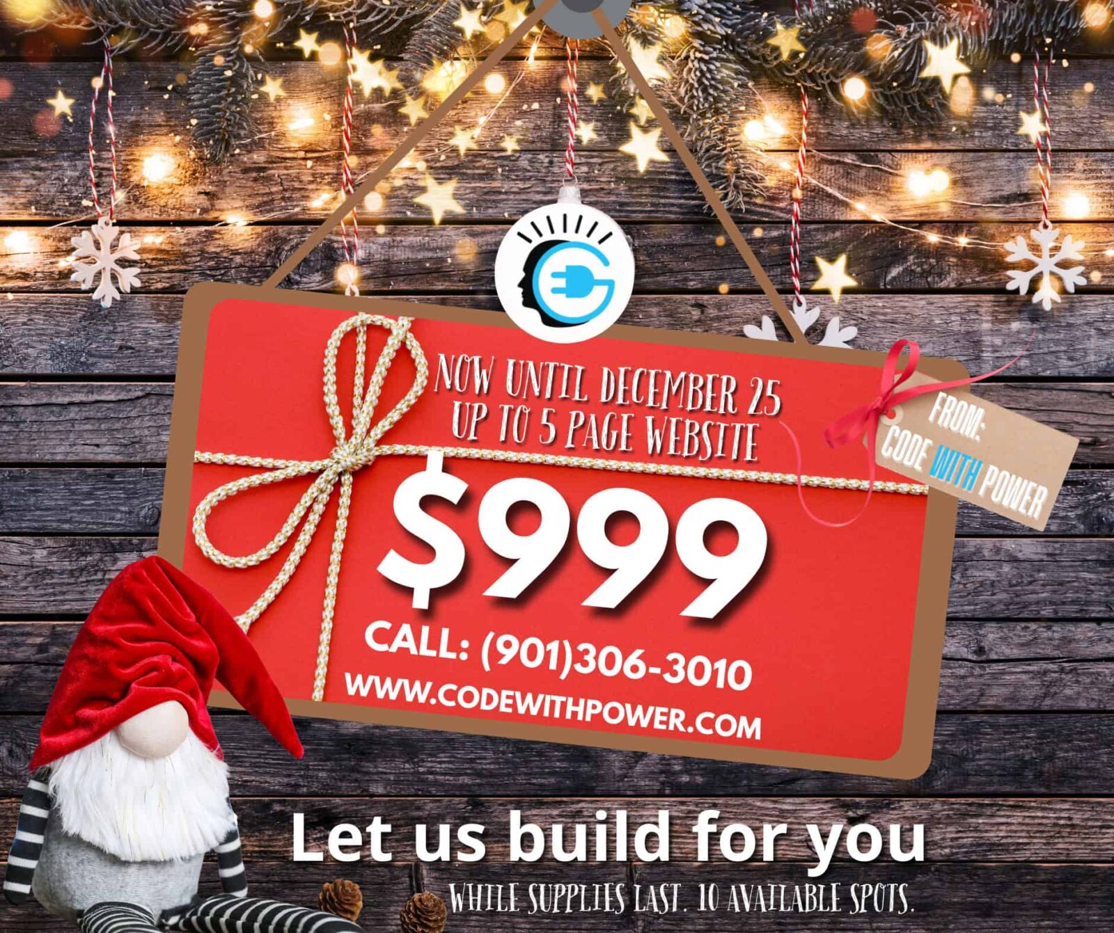 Black Friday Sale 2025! $999