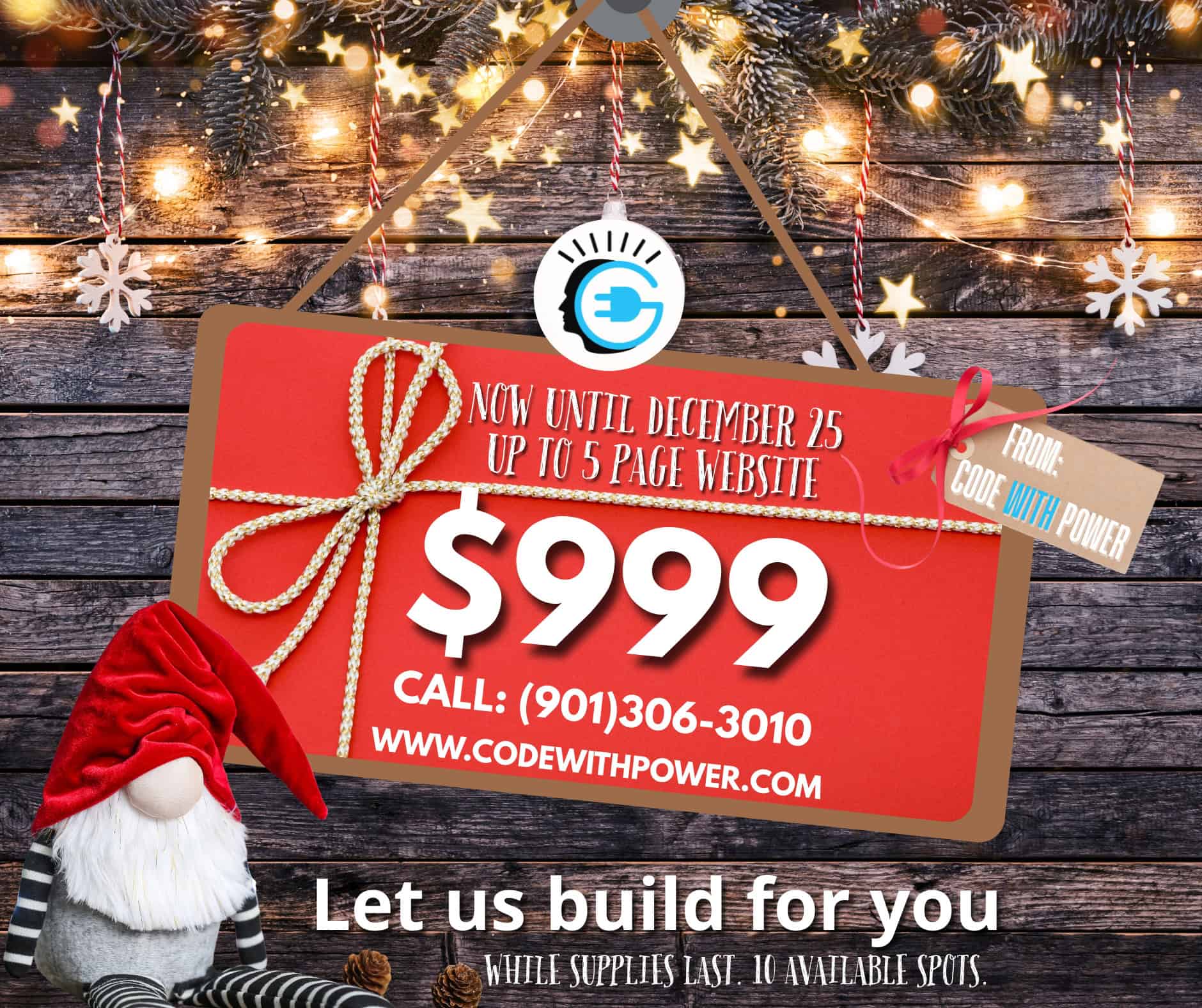 Black Friday Sale 2025! $999