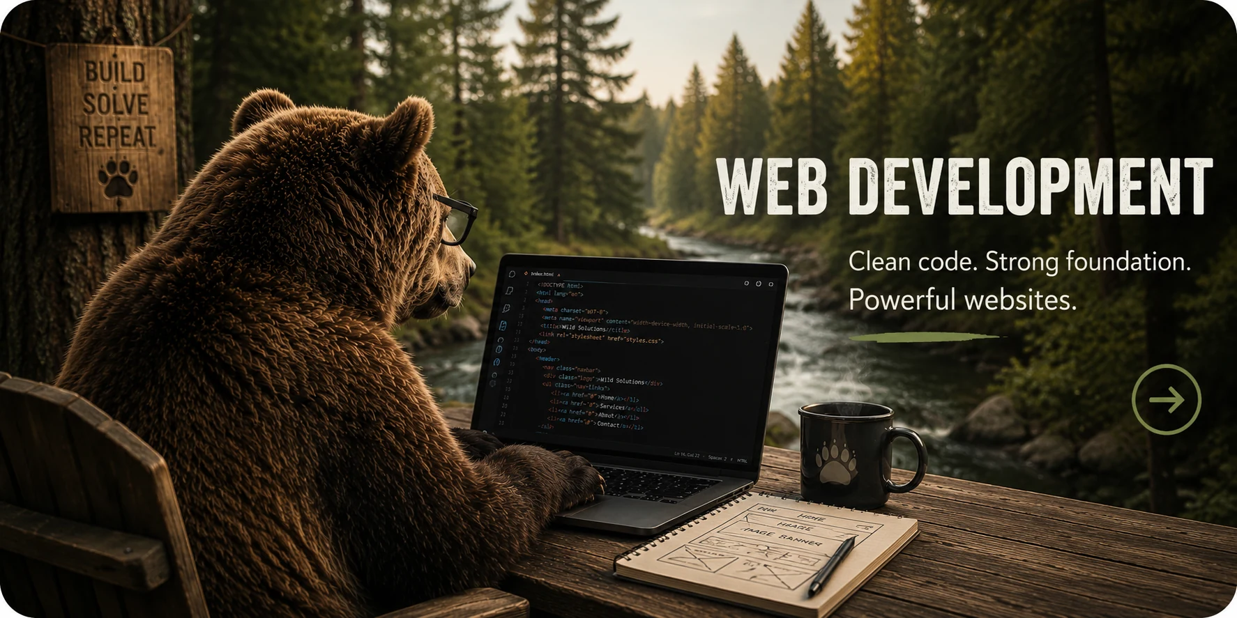 Web Development — custom web applications and WordPress systems