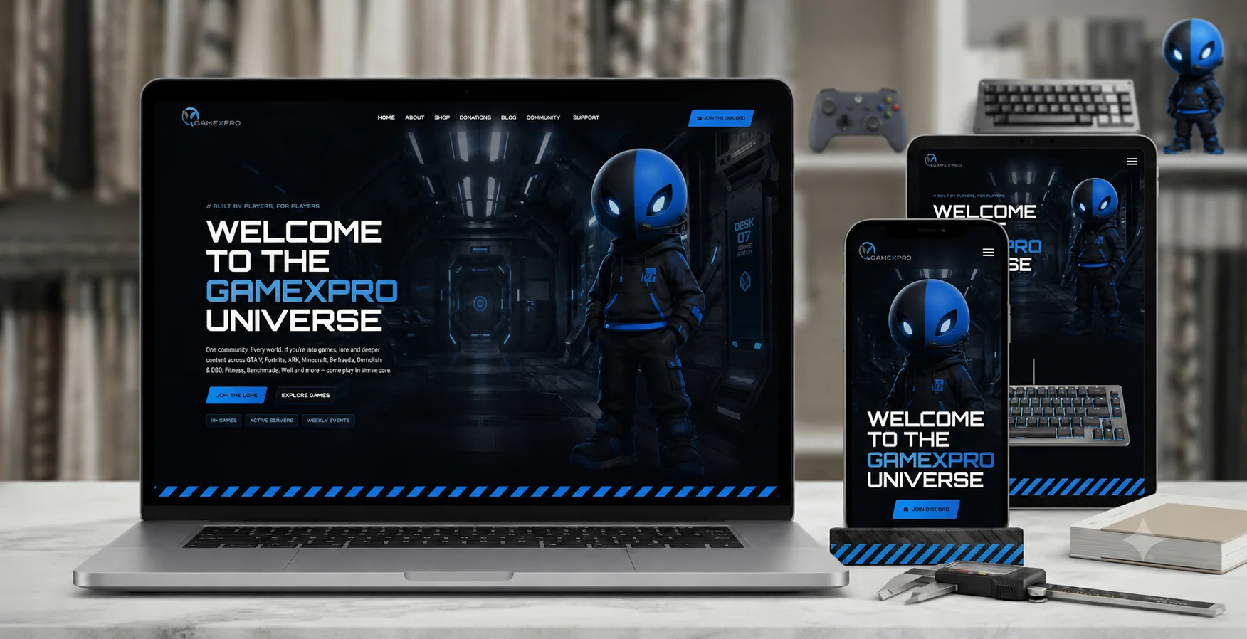 GameXPro website preview